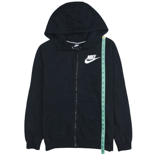 Nike Men's Black Full Zip Hoodie M Regular Fit Sportswear