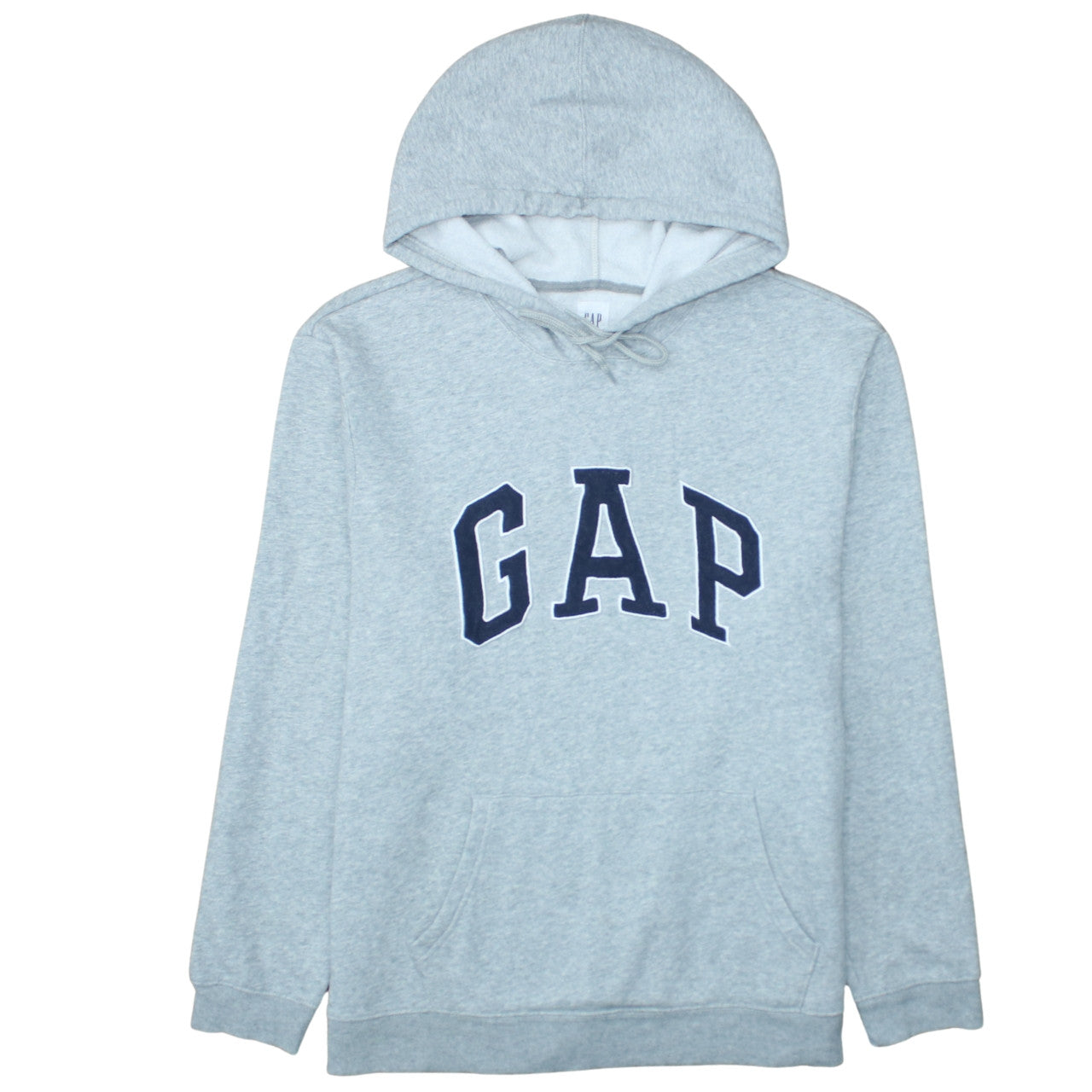 GAP Women Grey XL Pullover Hoodie with Logo and Pockets