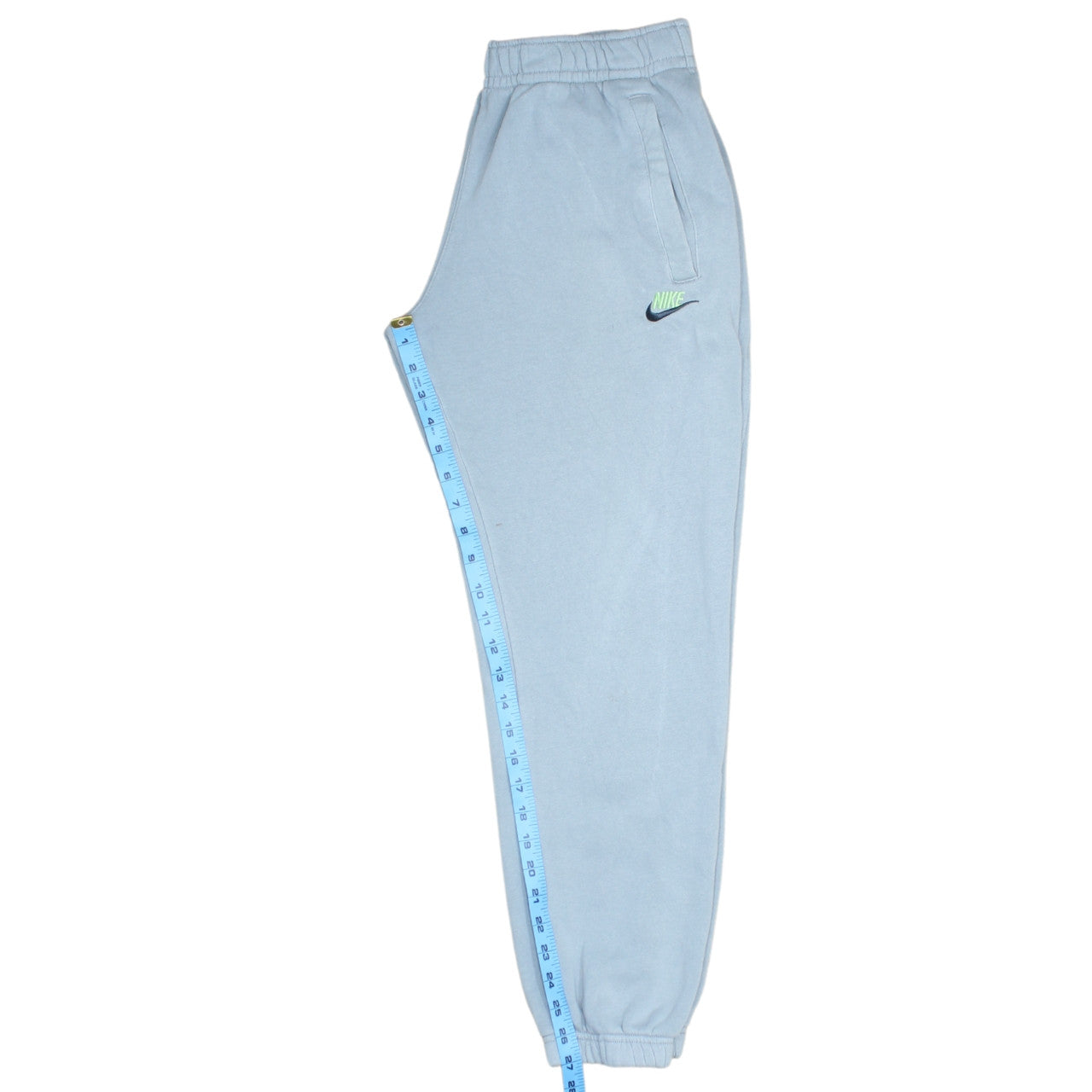 Nike Men’s Grey Fleece Jogger Sweatpants Size S Elastic Waist