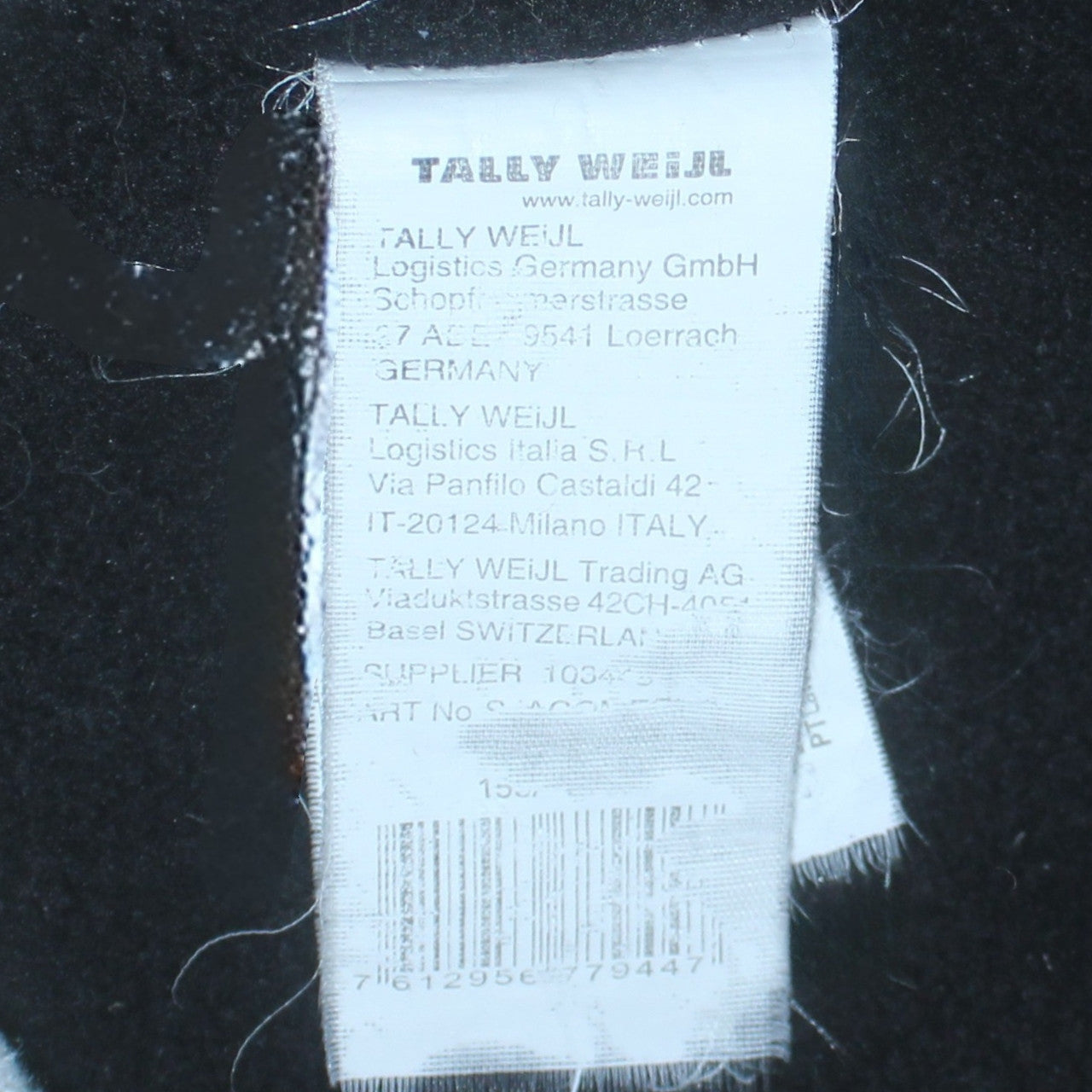 Tally Weijl Women's Black Varsity Jacket Size 6