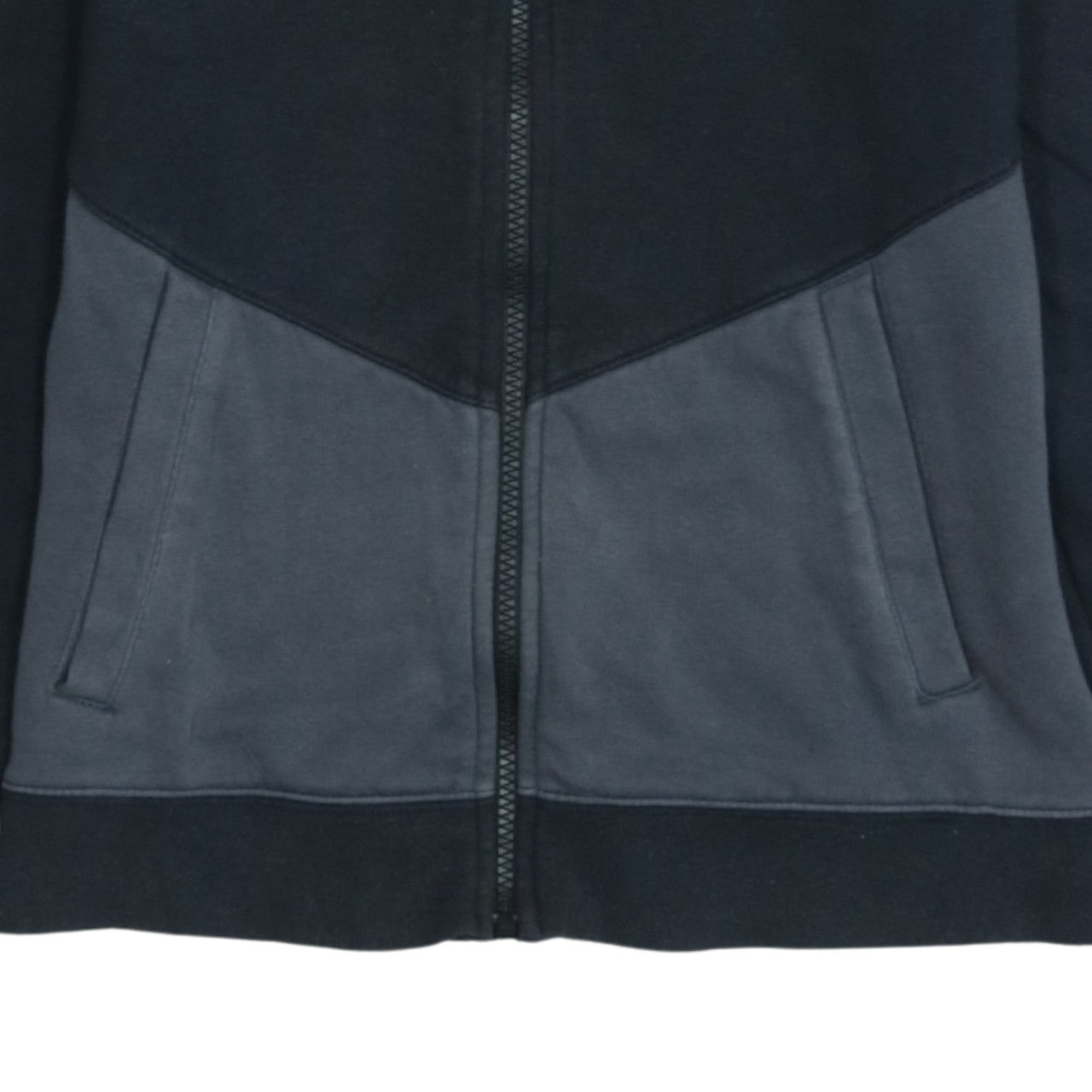Nike Boys Black Full Zip Hoodie Sweatshirt Size 12-13 Years L