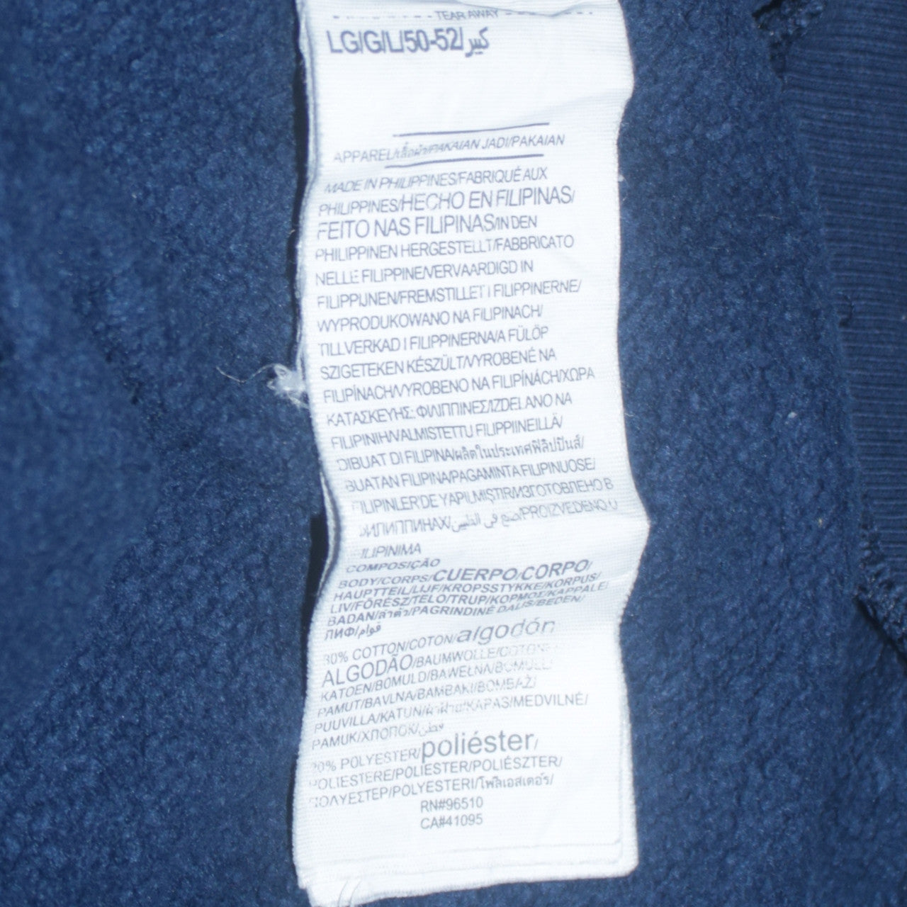 Under Armour Men's Blue Pullover Hoodie Size L Regular Fit