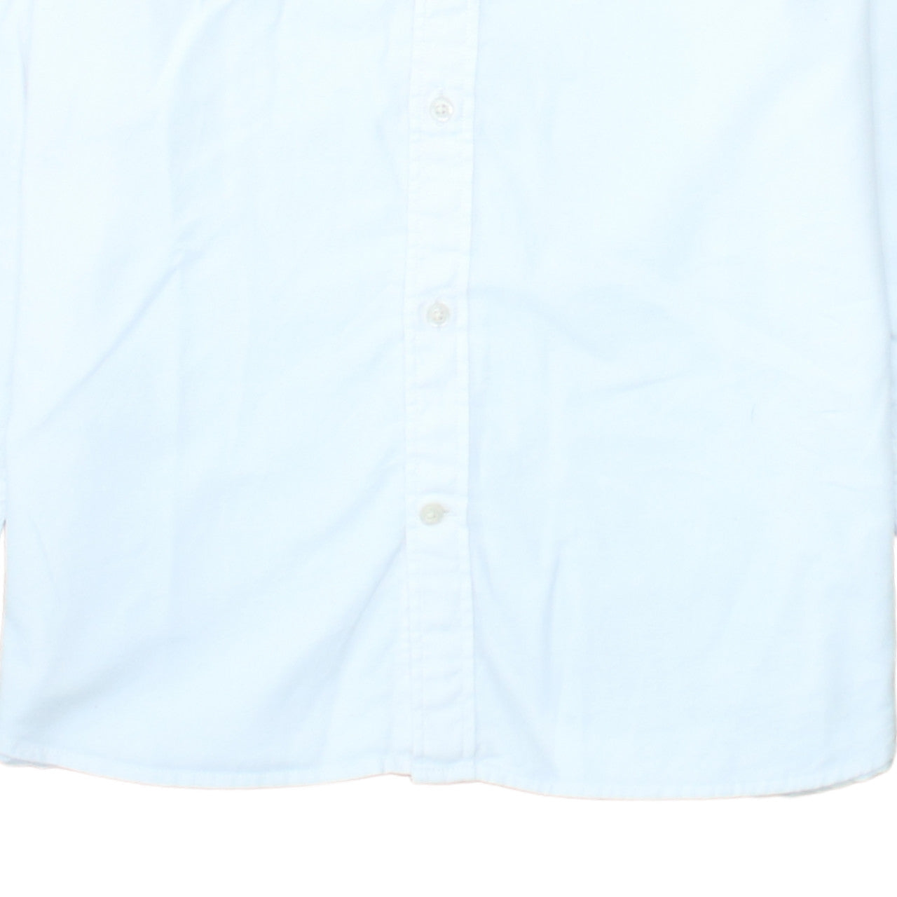 Tommy Hilfiger Men's White Slim Fit Long Sleeve Cotton Shirt M