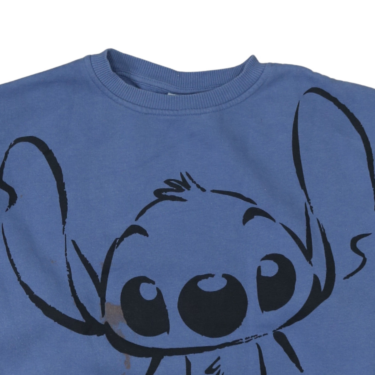 Disney Primark Womens Blue Stitch Sweatshirt Size Small 10/12 Pullover
