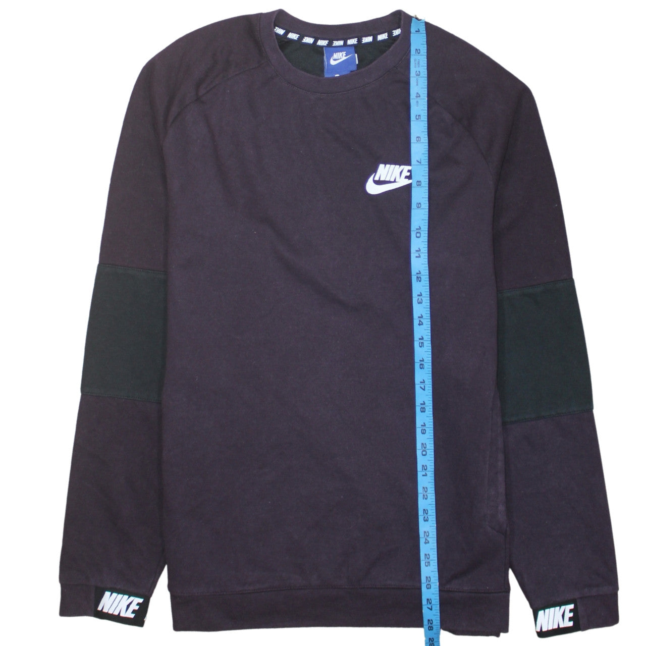 Nike Men's Black Pullover Crew Neck Sweatshirt Size M
