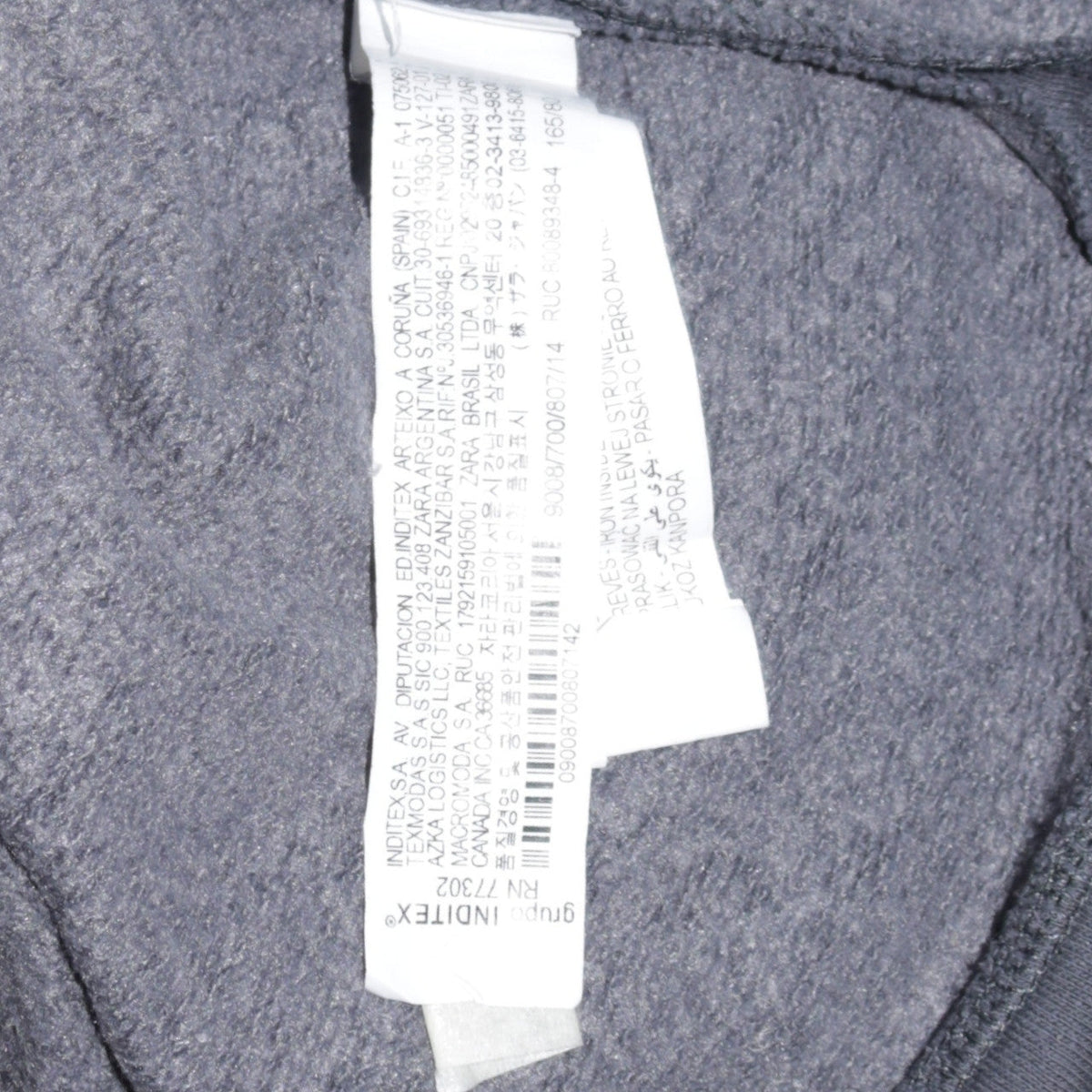 Zara Girls Grey Disney Hoodie 13-14 Years Pullover Sequin Funny Moments