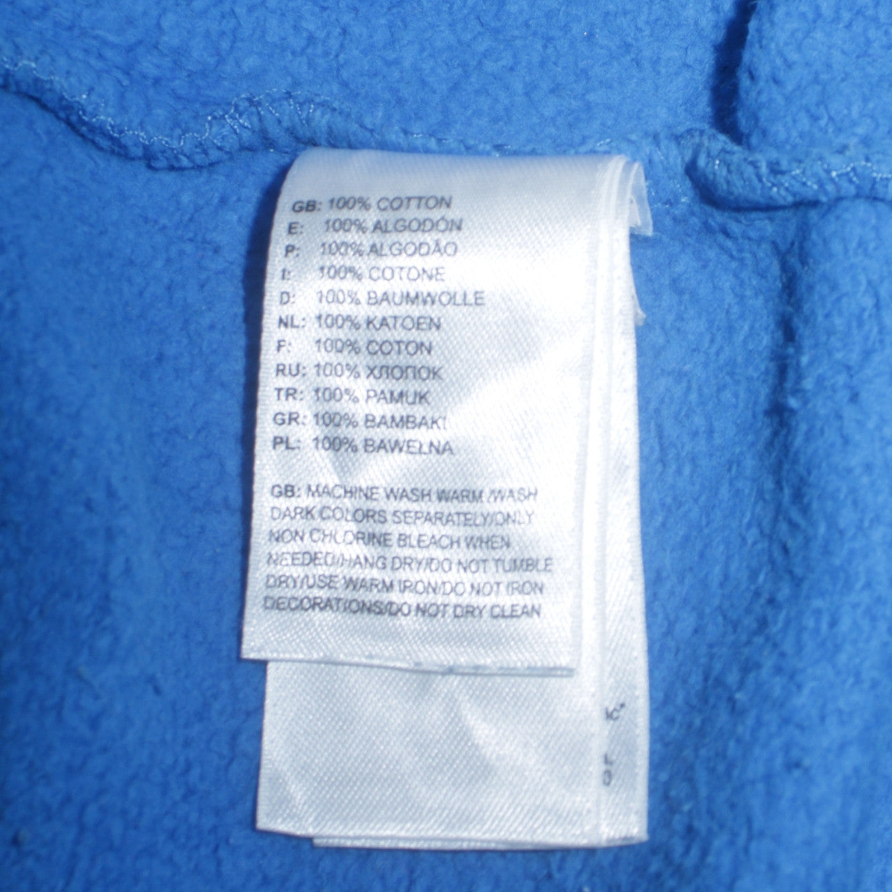 The North Face Boys Blue Cotton Pullover Sweatshirt XL 18-20 Years