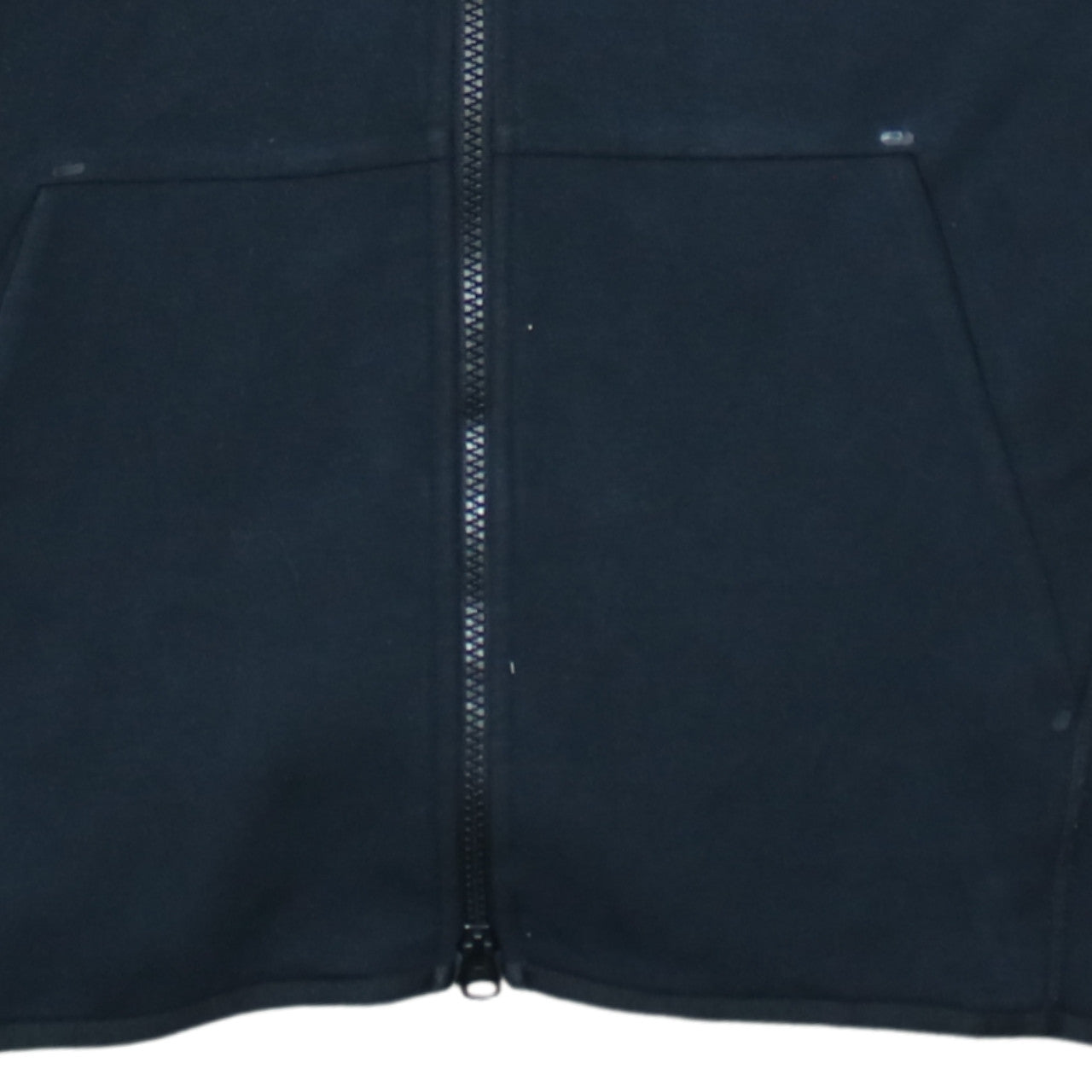 Nike Men's Black Full Zip Hoodie Size S Regular Fit Fleece Sweatshirt