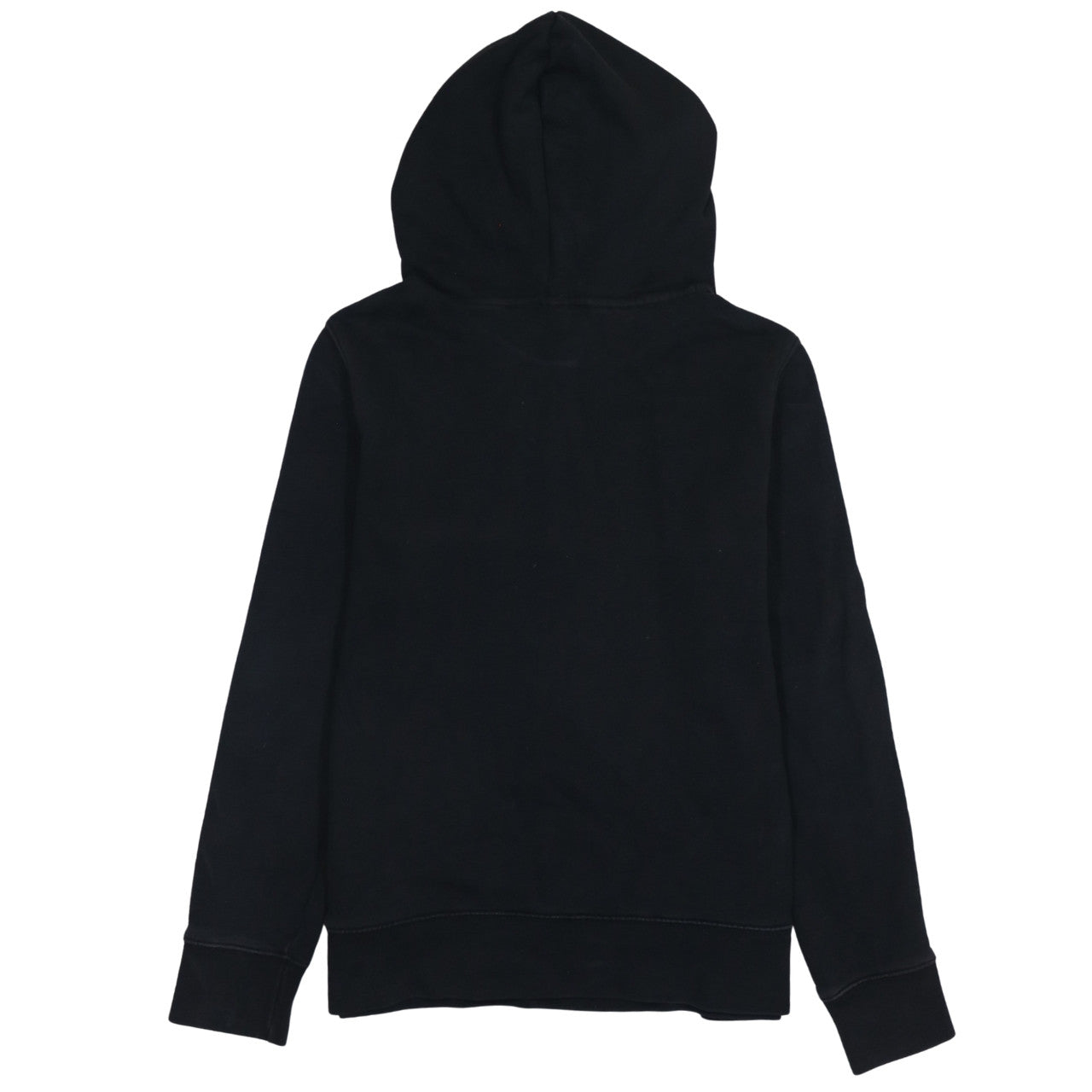 Adidas Women Black Size 12 Pullover Hoodie with Logo Print