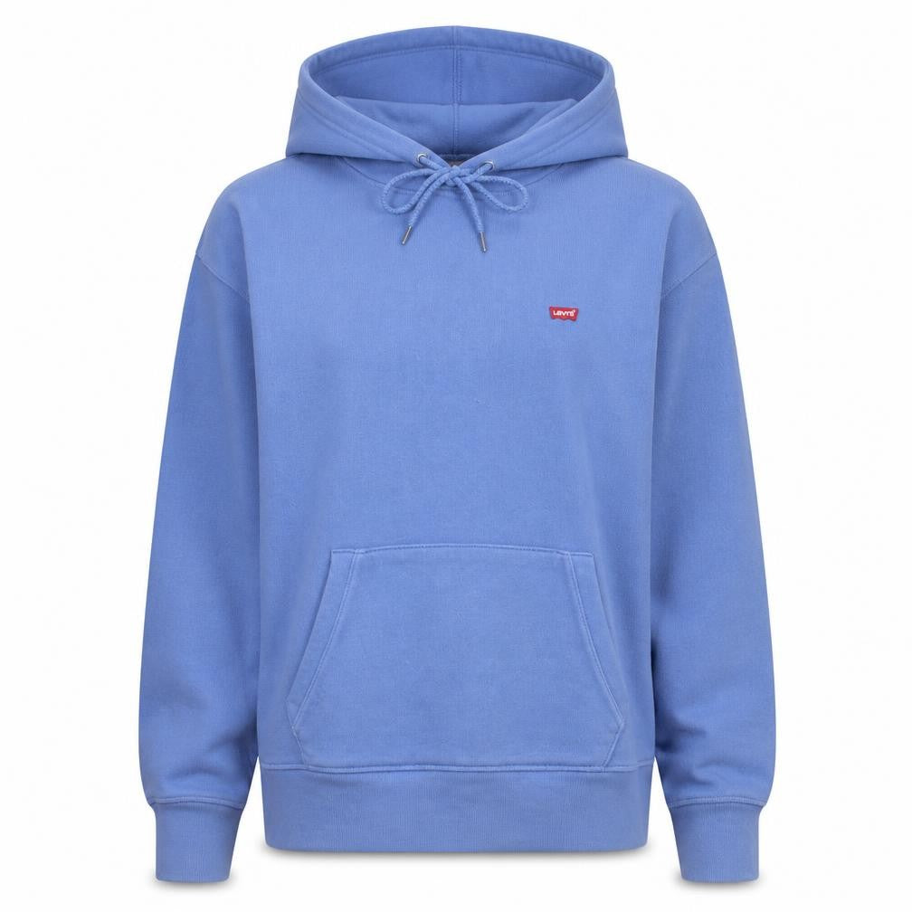 Levi's Women's Blue Small Pullover Hoodie Cotton Casual
