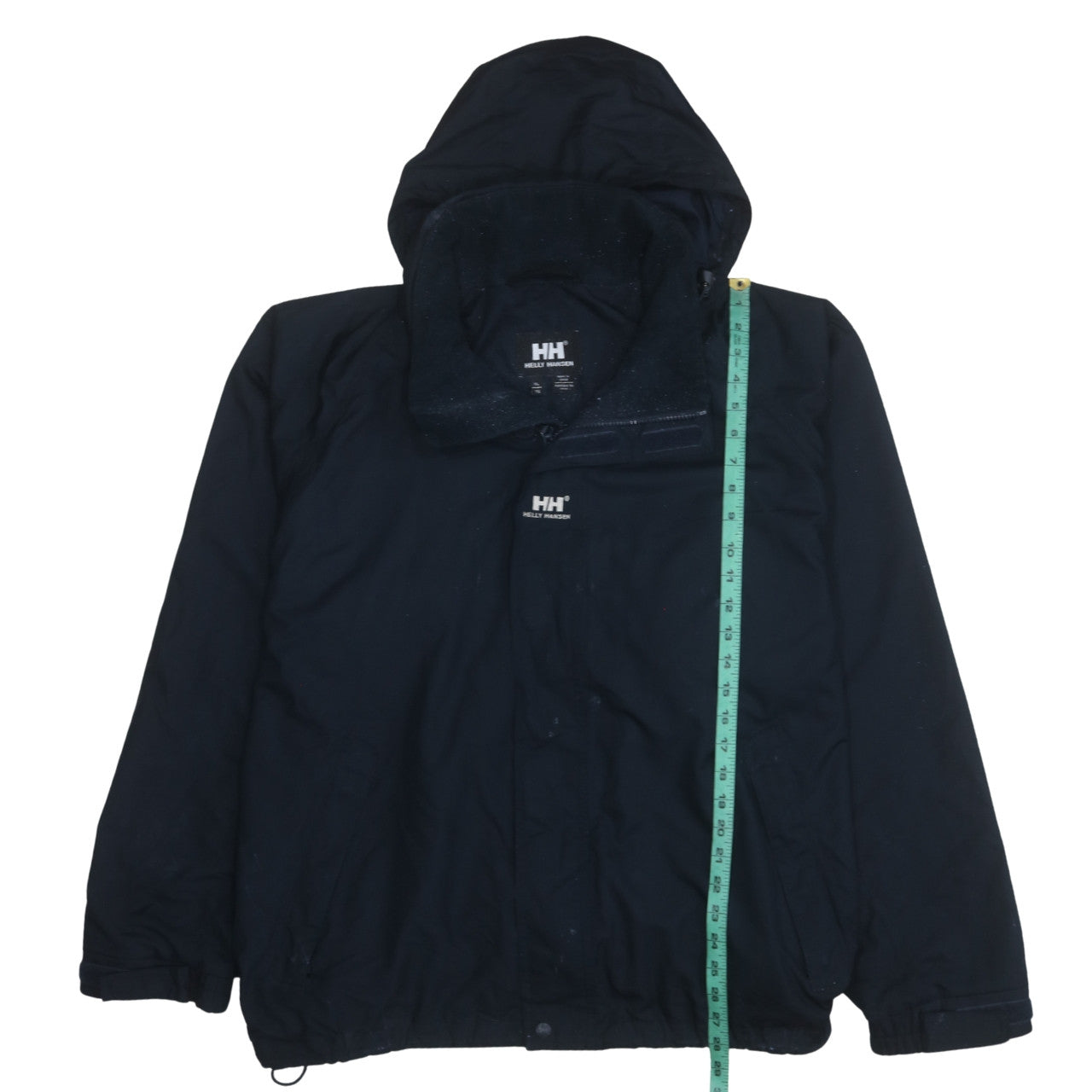 Helly Hansen Men's Black XL Waterproof Hooded Parka Jacket