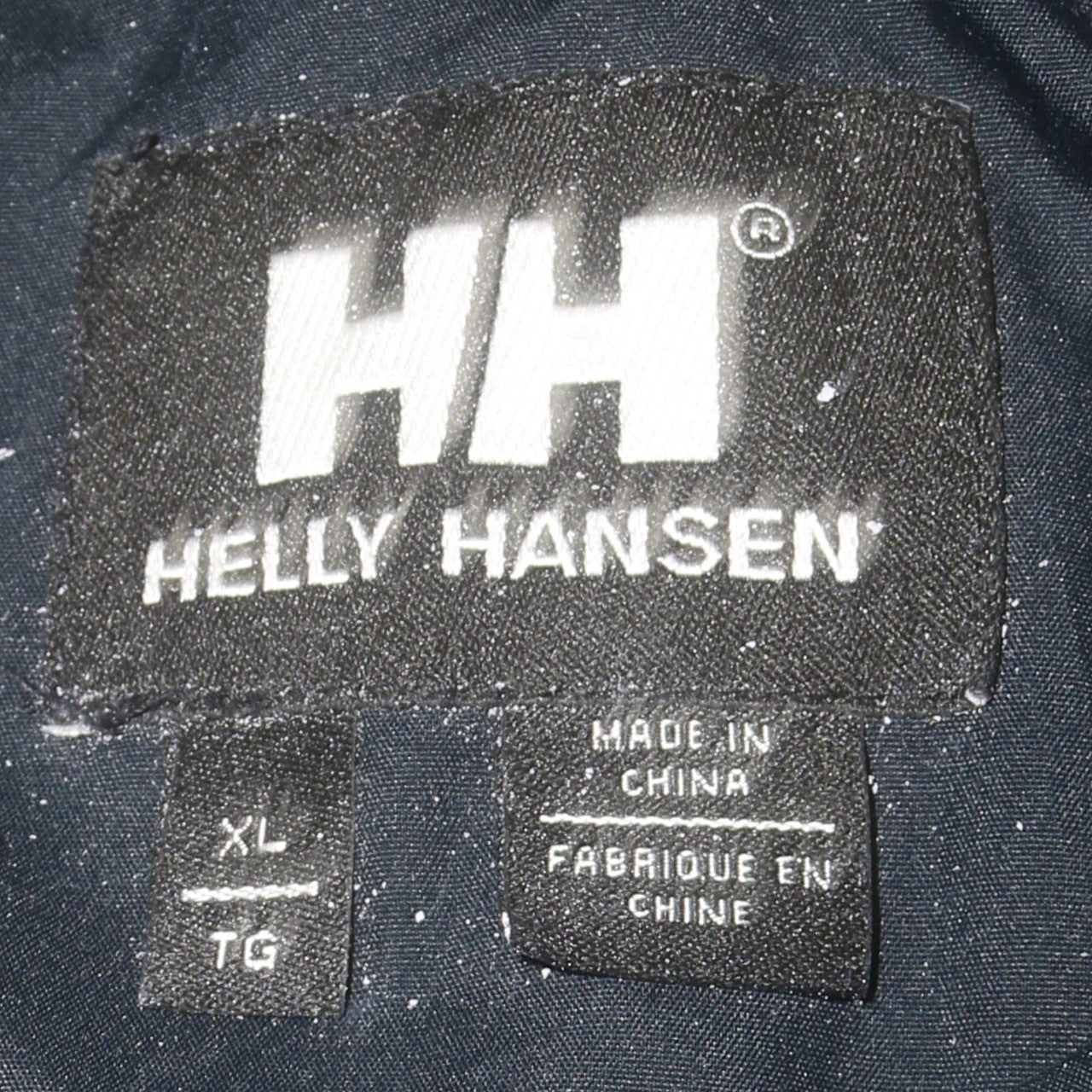 Helly Hansen Men's Black XL Waterproof Hooded Parka Jacket