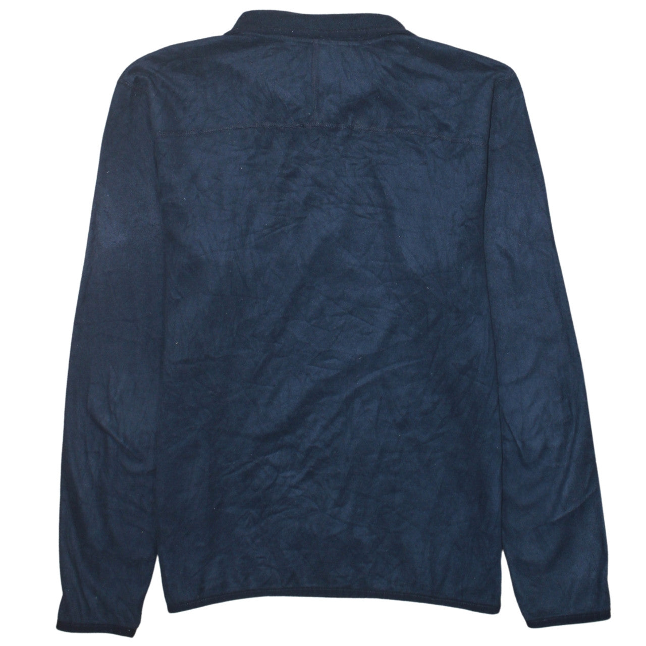 The North Face Men's Blue Fleece 1/4 Zip Pullover Sweatshirt S