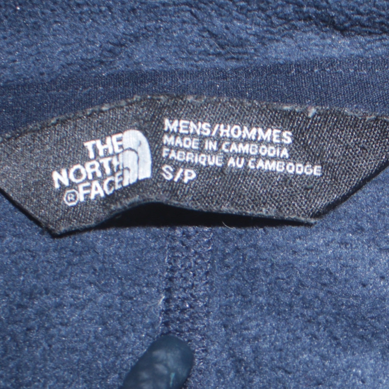 The North Face Men's Blue Fleece 1/4 Zip Pullover Sweatshirt S