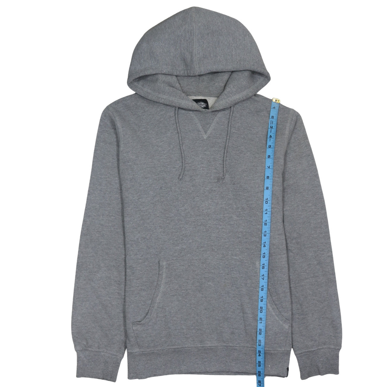 Dickies Men's Grey Pullover Hoodie Medium Regular Fit Fleece