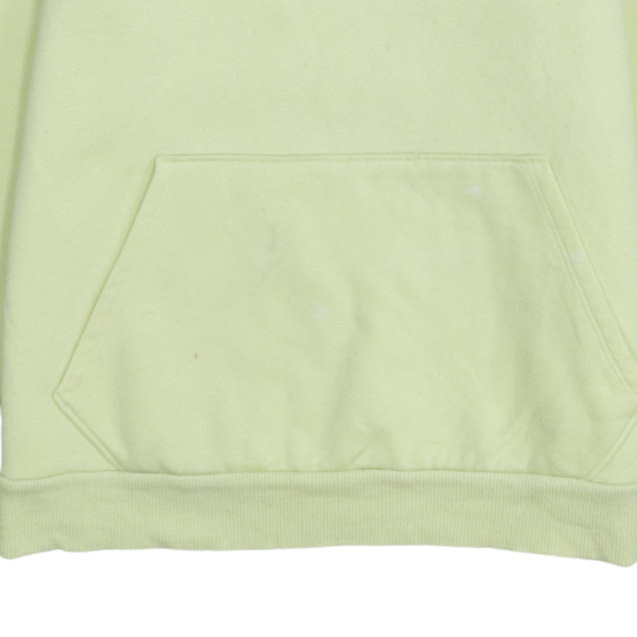 Puma Men's Yellow Pullover Hoodie M Logo Fleece Sweatshirt