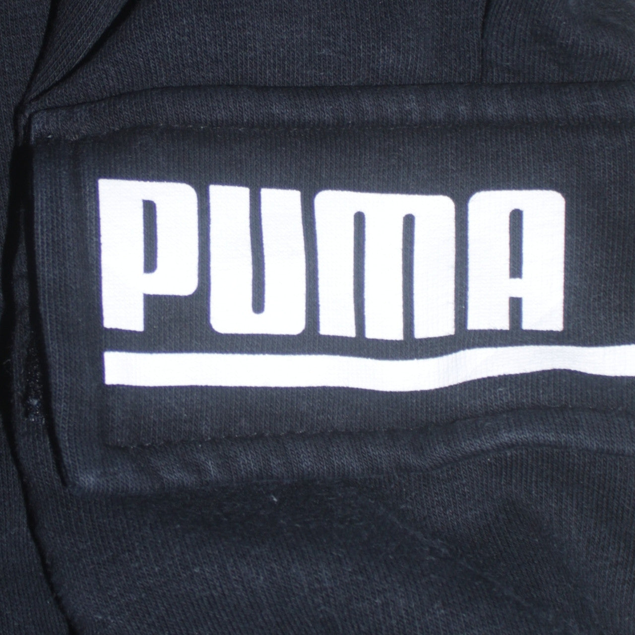 Puma Men's Black Regular Fit Jogger Fleece Sweatpants S