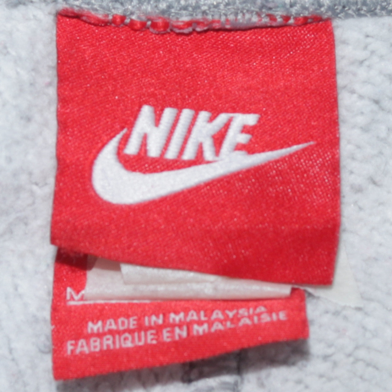 Nike Air Men's Grey Sweatpants M Regular Fit Elastic Waist