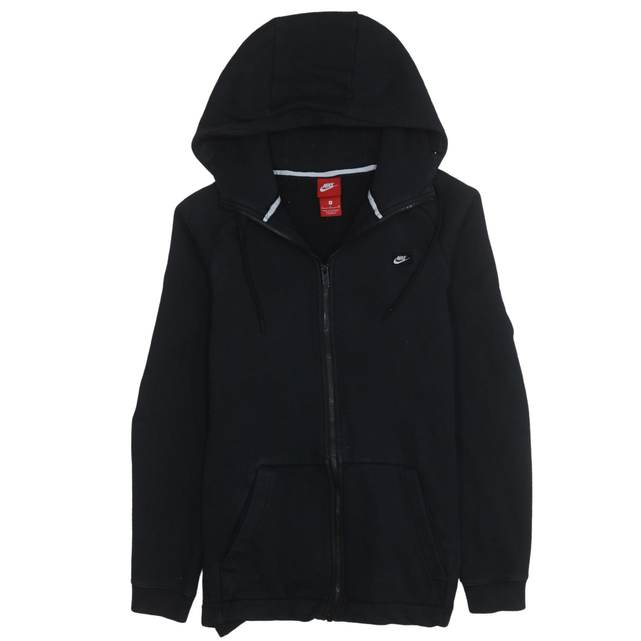 Nike Men's Black Full Zip Hoodie Size S Regular Fit