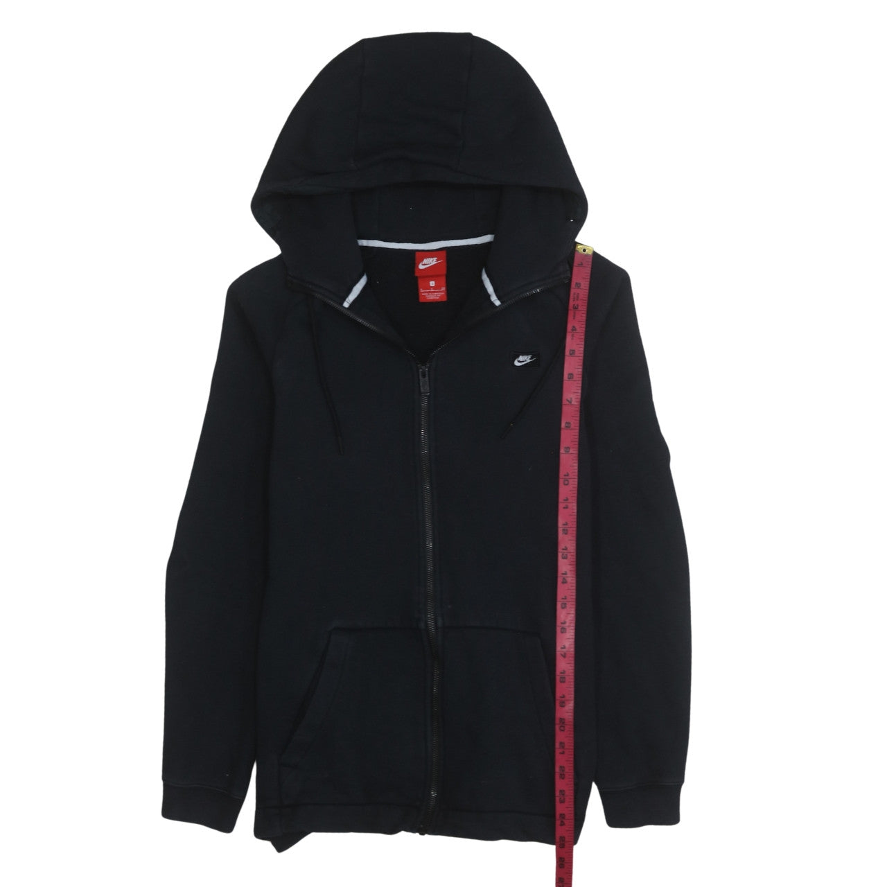 Nike Men's Black Full Zip Hoodie Size S Regular Fit