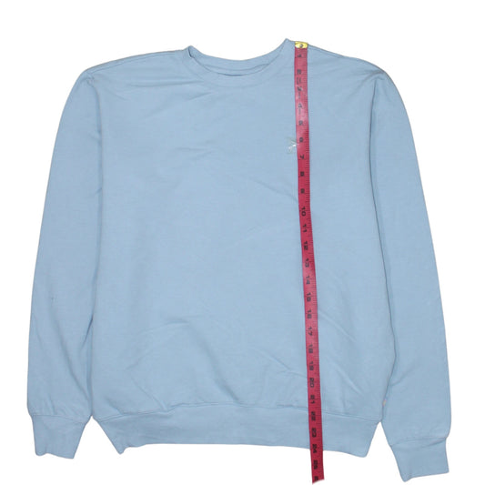 FILA Men's Blue Crew Neck Pullover Sweatshirt Size M