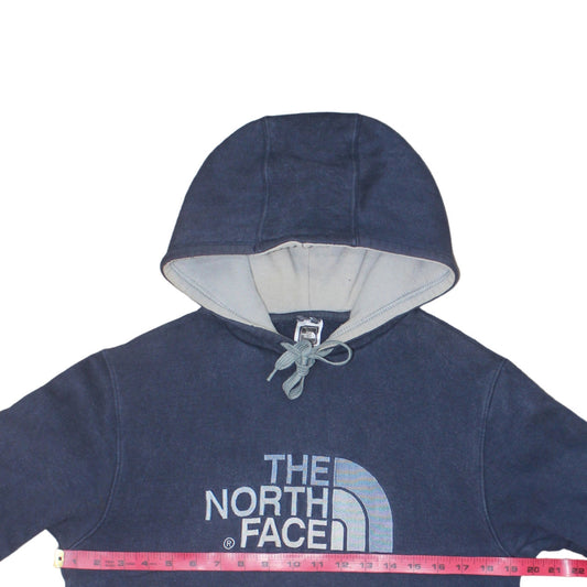 The North Face Men's Blue Pullover Hoodie Size S Outdoor Fleece