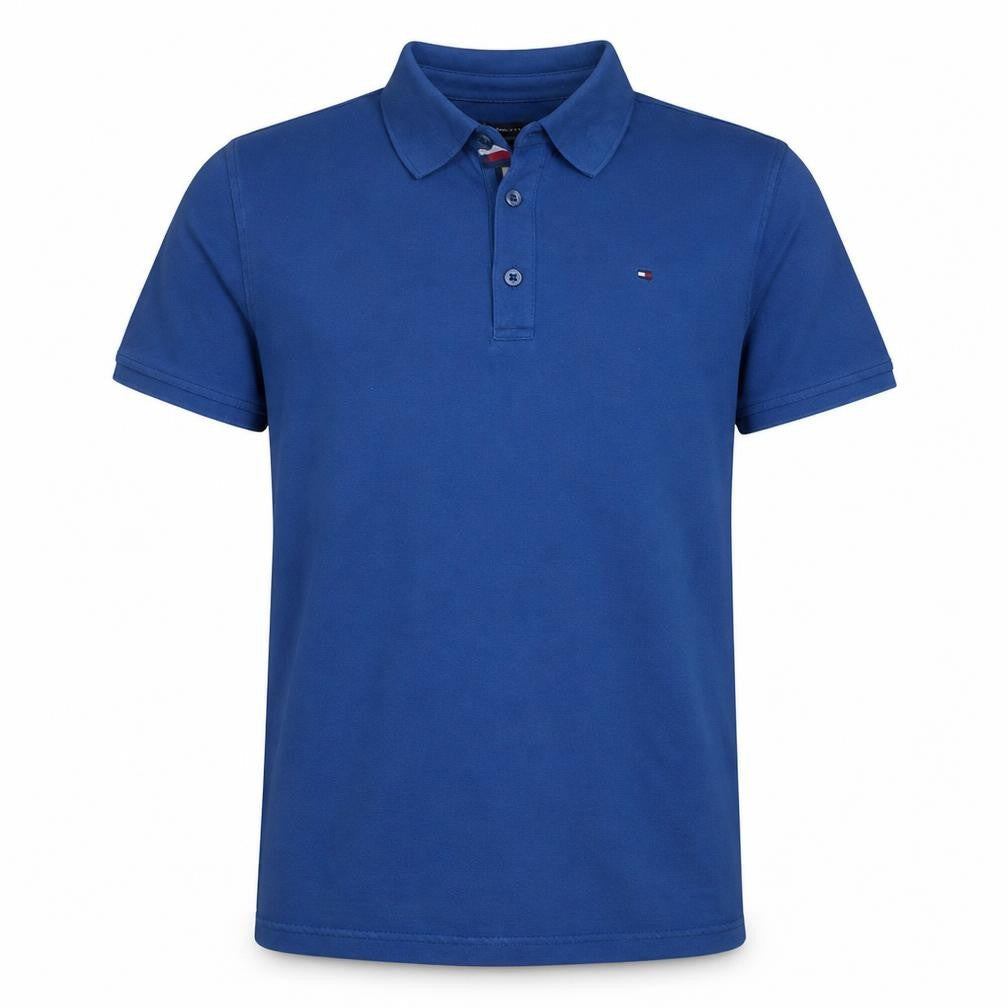 Tommy Hilfiger Boys Blue 176 Polo Shirt Cotton Short Sleeve Classic Fit