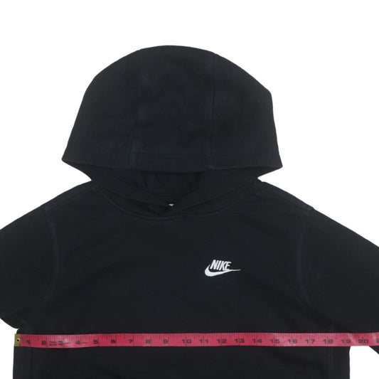 Nike Boys Black XL Pullover Fleece Hoodie with Colourblock Sleeves