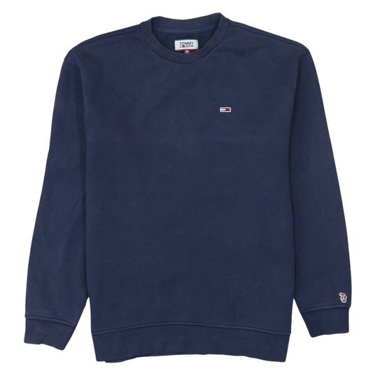 Tommy Jeans Men Blue M Crew Neck Pullover Sweatshirt