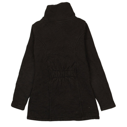 The North Face Womens Black Quilted Mid-Length Active Jacket M