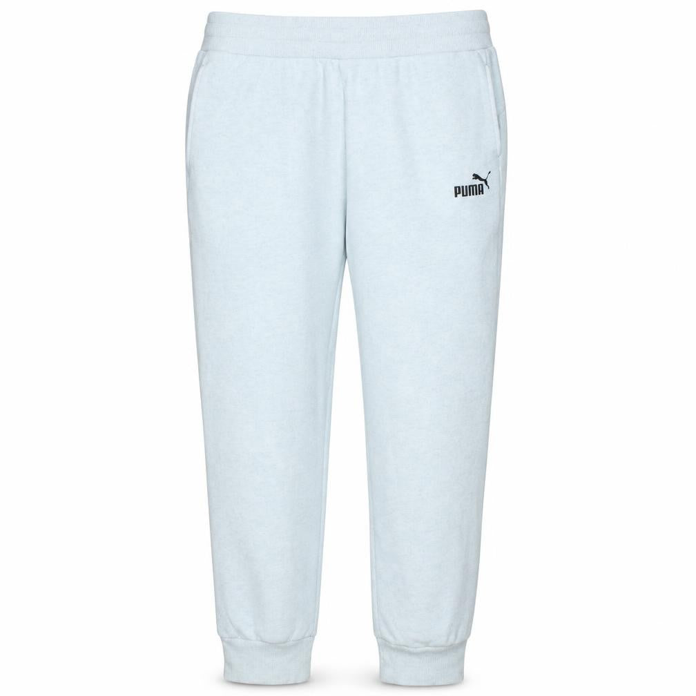 Puma Women’s White Jogger Trousers L Soft Fleece Comfort Fit