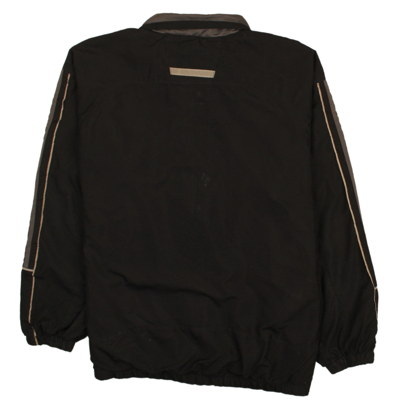 Starter Men's Black M Track Jacket Windbreaker Full Zip Nylon