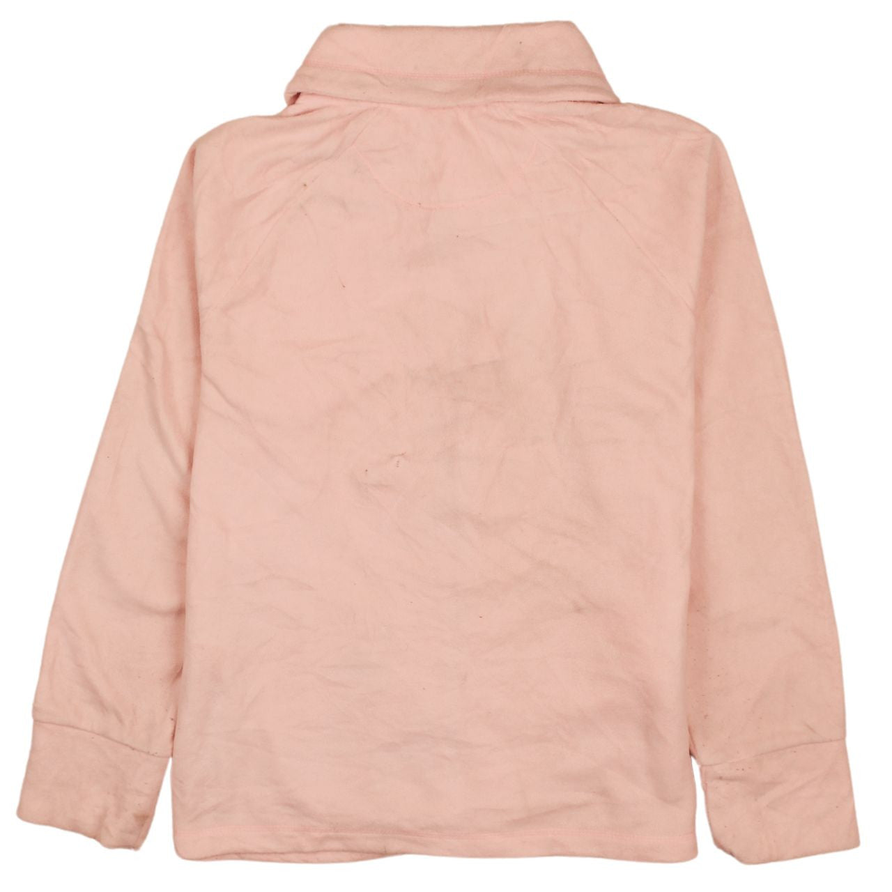 Calvin Klein Women Pink Cotton Blend Full Zip Jacket Size L