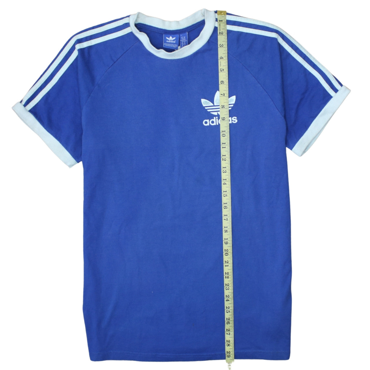 Adidas Men's Blue XL Retro Sports T-Shirt Crew Neck