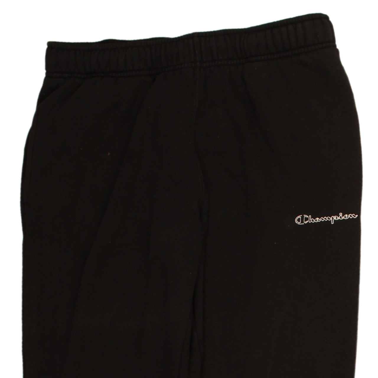 Champion Men's Black Fleece Sweatpants Medium Comfortable Fit