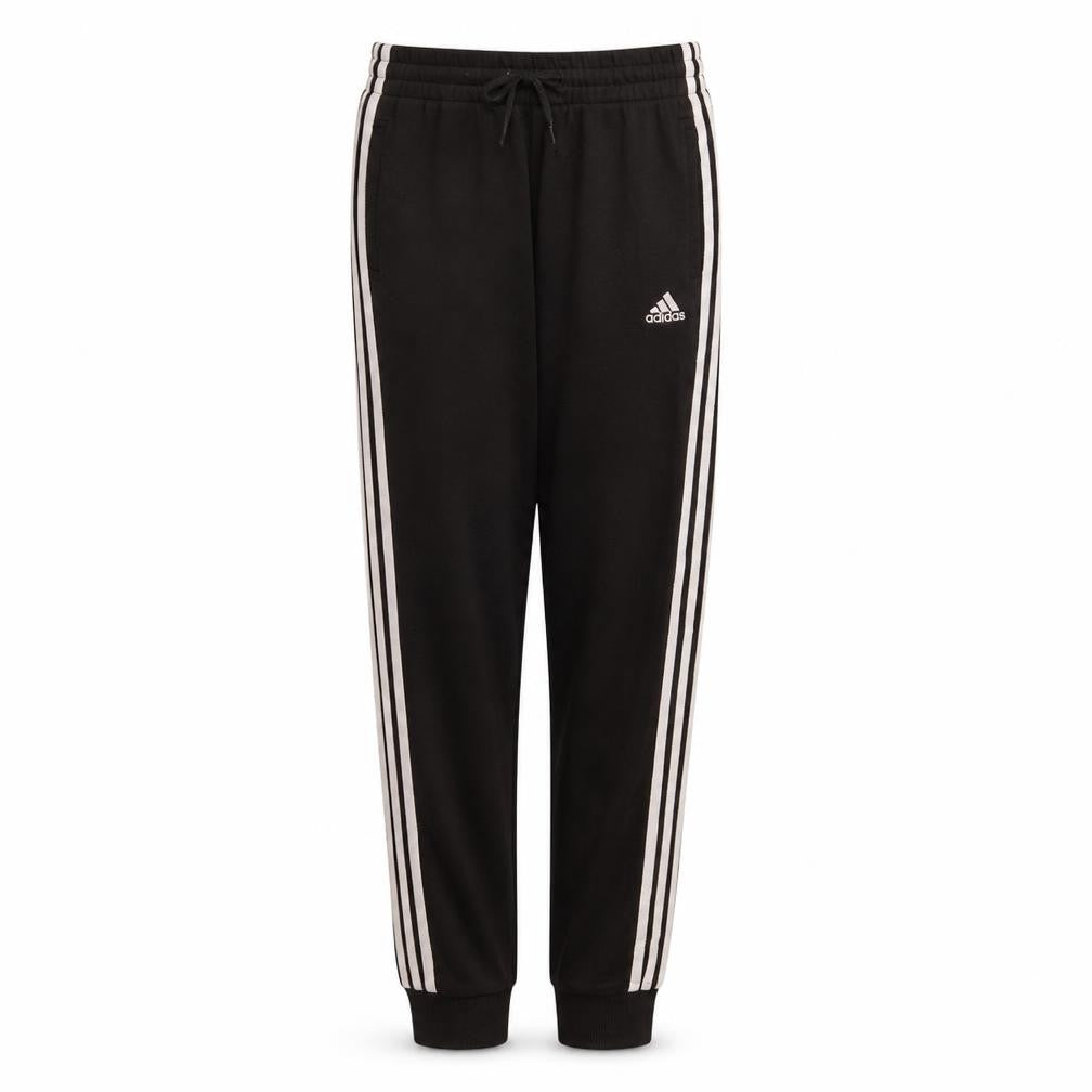 Adidas Womens Black XS Jogger Trousers with Stripes