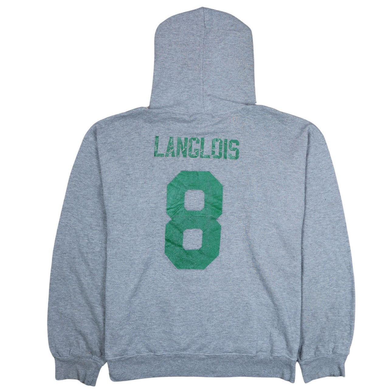 Russell Athletic Men’s Grey Liberty Football Pullover Hoodie L