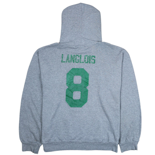 Russell Athletic Men’s Grey Liberty Football Pullover Hoodie L