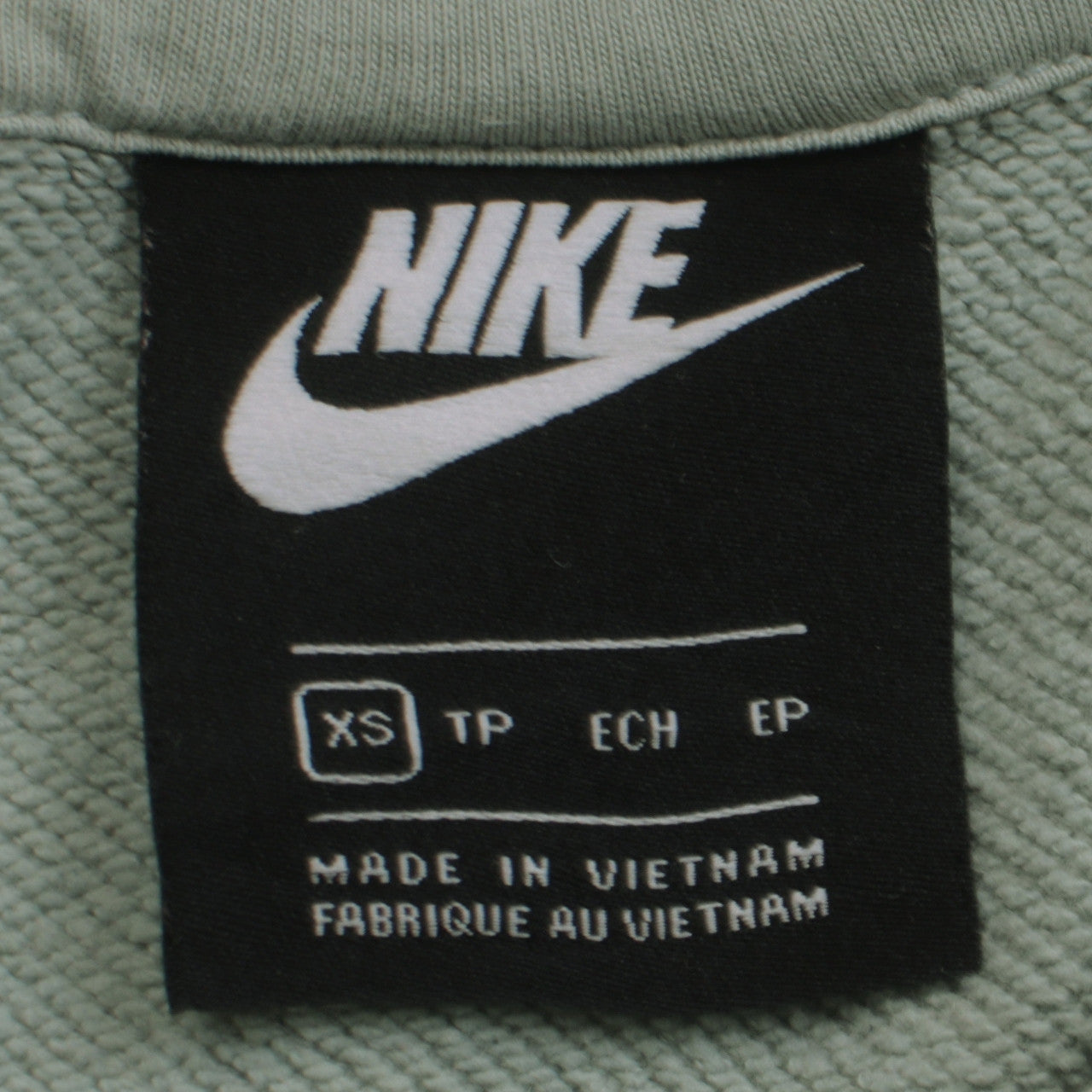 Nike Womens Mint Green XS Pullover Hoodie Sweatshirt