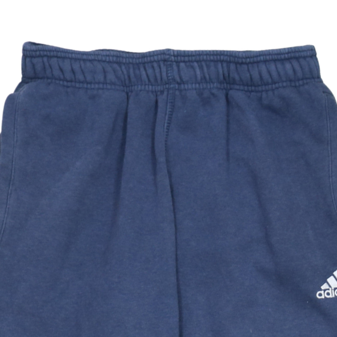 Adidas Men Blue Sweatpants Size S Regular Fit Fleece Joggers