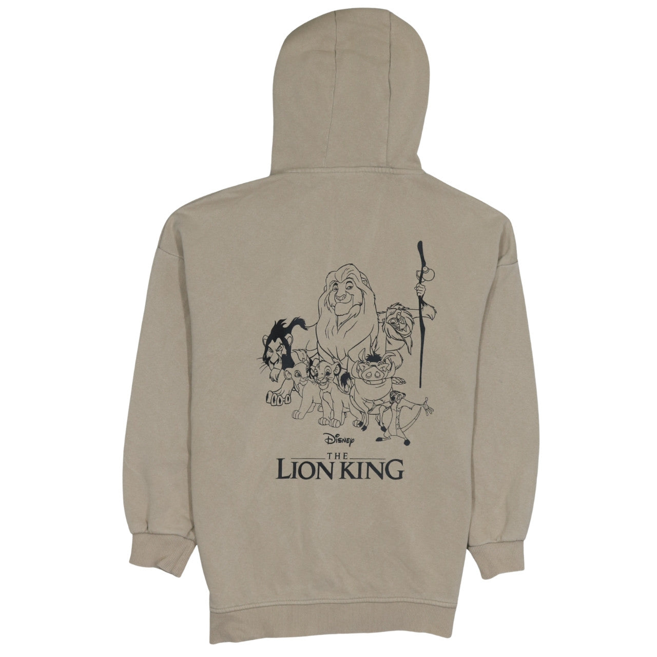 Primark Women Beige The Lion King Pullover Hoodie XS