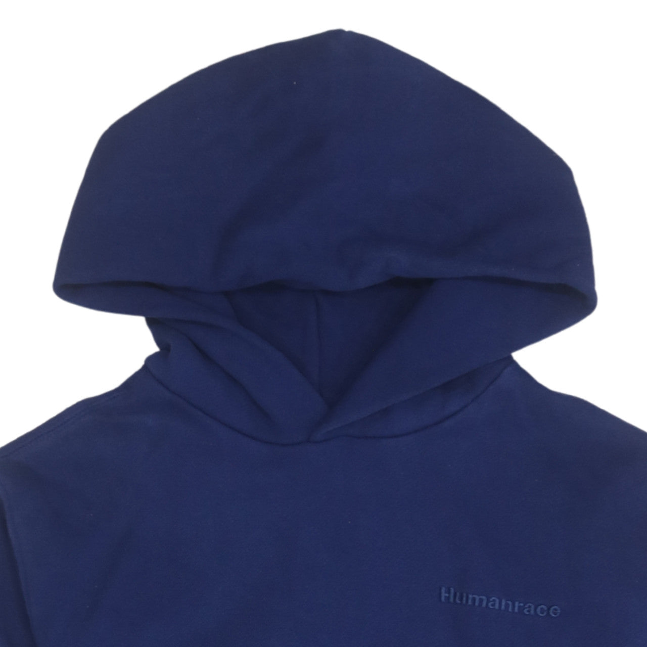 adidas Humanrace Men’s Blue Pullover Hoodie Size S