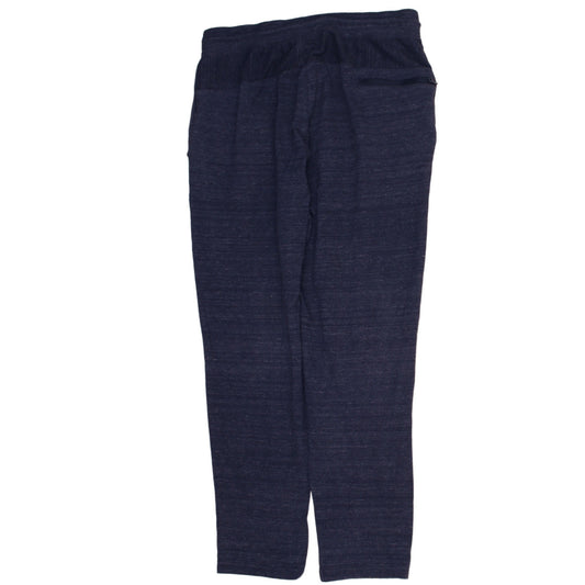 Nike Men's Blue Jogger Trousers L Regular Fit Cotton Blend