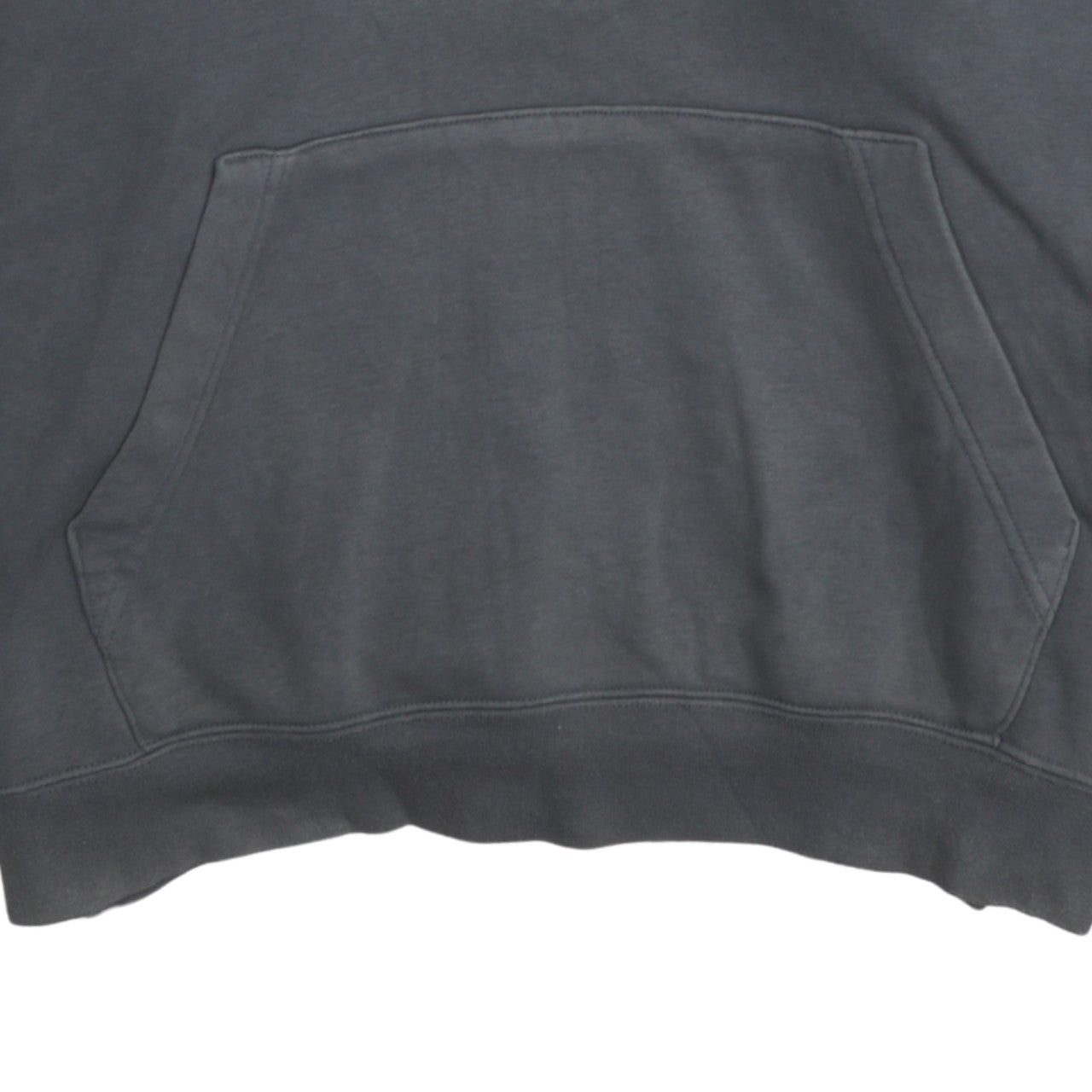 Nike Women's Grey Pullover Hoodie Large Logo Hooded Sweatshirt