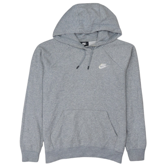 Nike Women’s Grey Pullover Hoodie Small Cotton Blend Sweatshirt