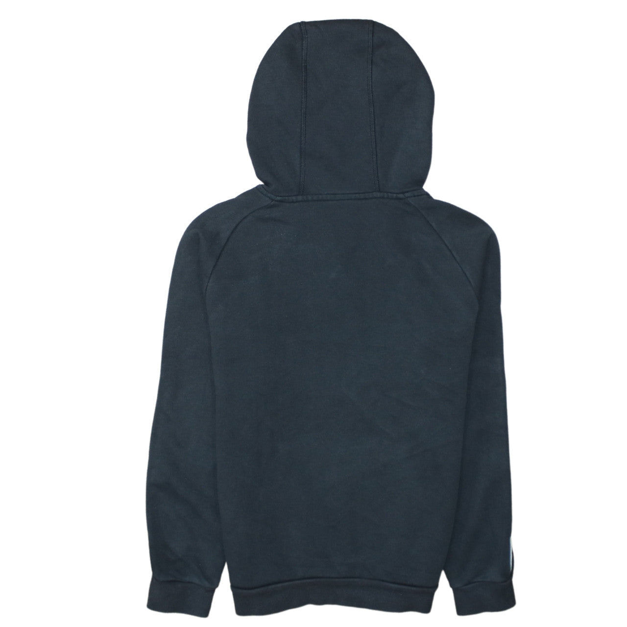 Adidas Boys Black Pullover Fleece Hoodie 11-12 Years Sports Sweatshirt