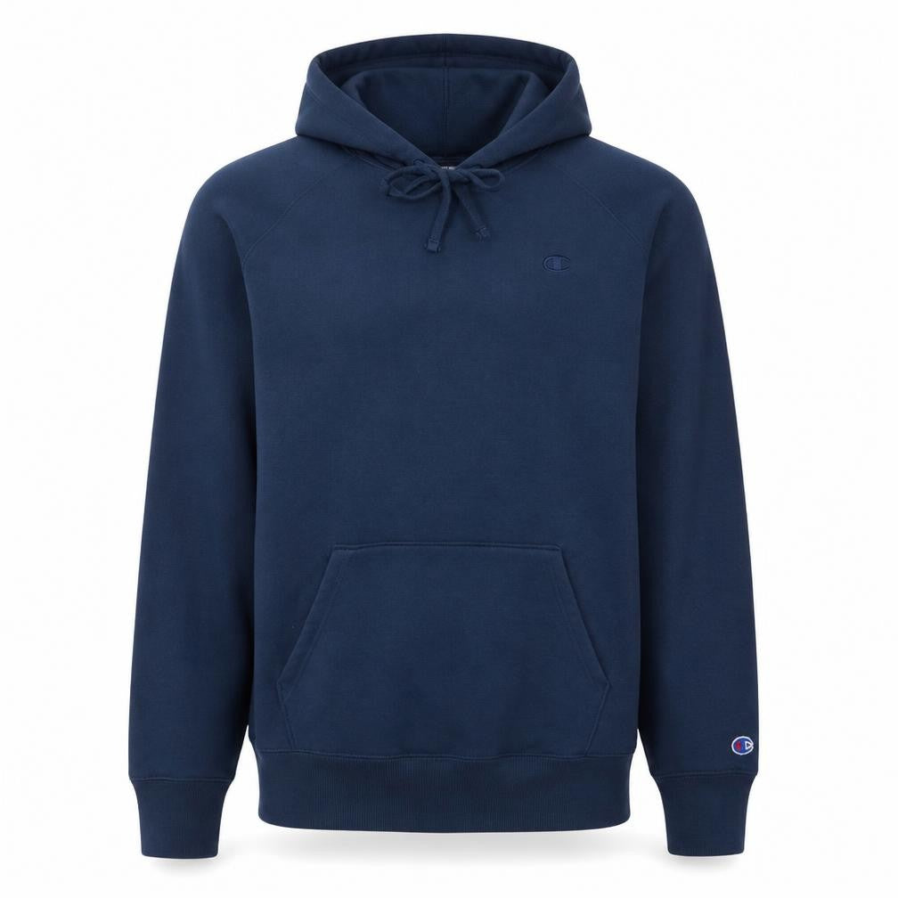 Champion Men's Blue Pullover Hoodie XL Fleece Sweatshirt
