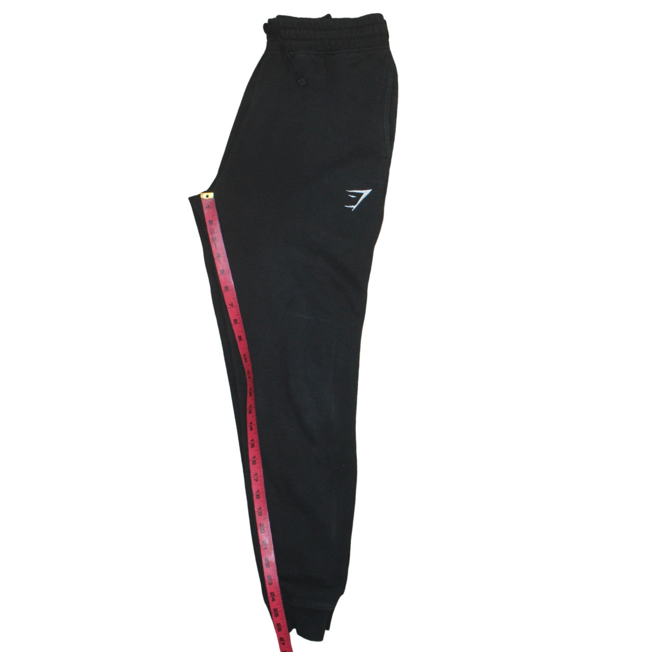 Gymshark Women Black Small Jogger Sweatpants 80% Cotton Casual Wear