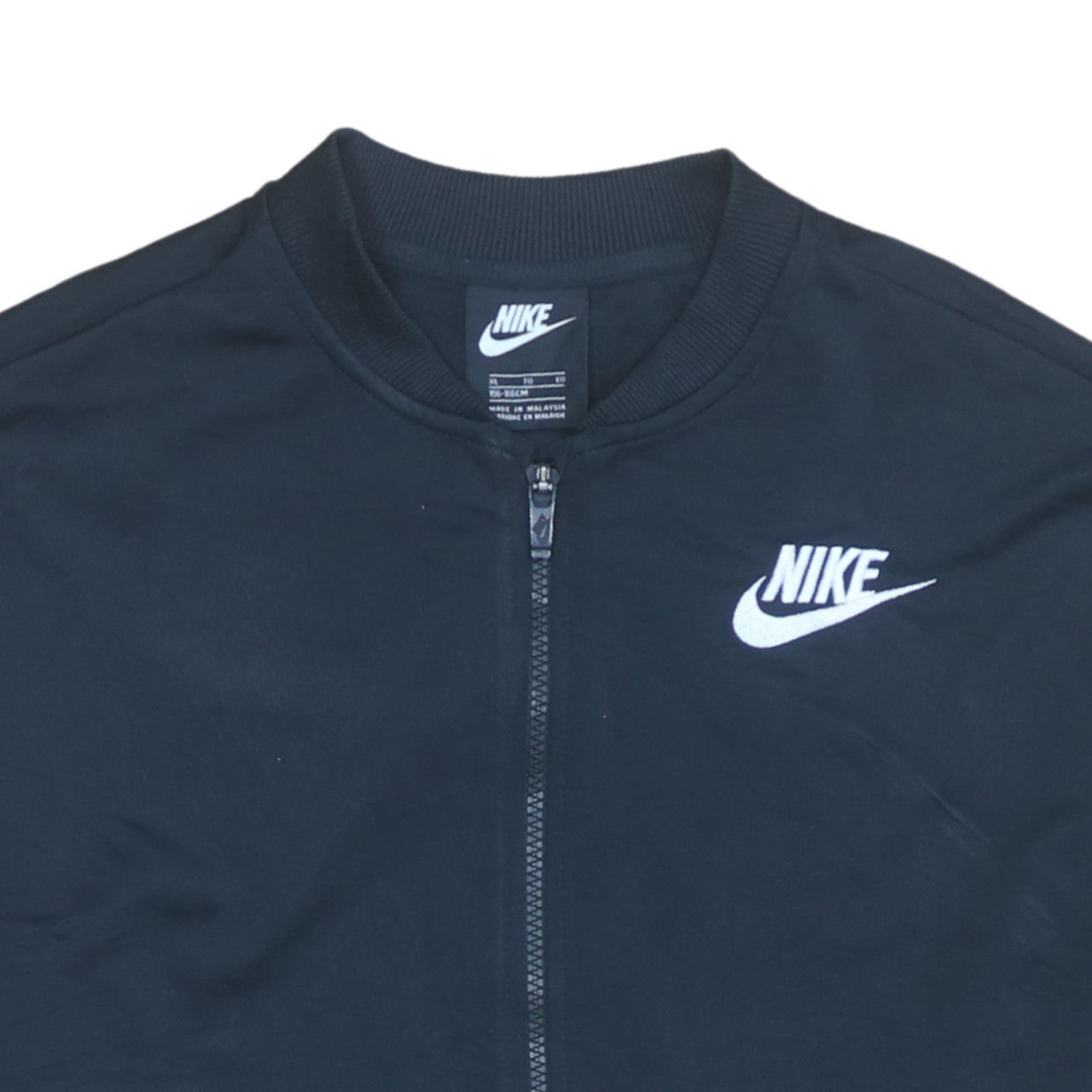 Nike Boys Black XL Track Jacket Full Zip Sports Activewear Top