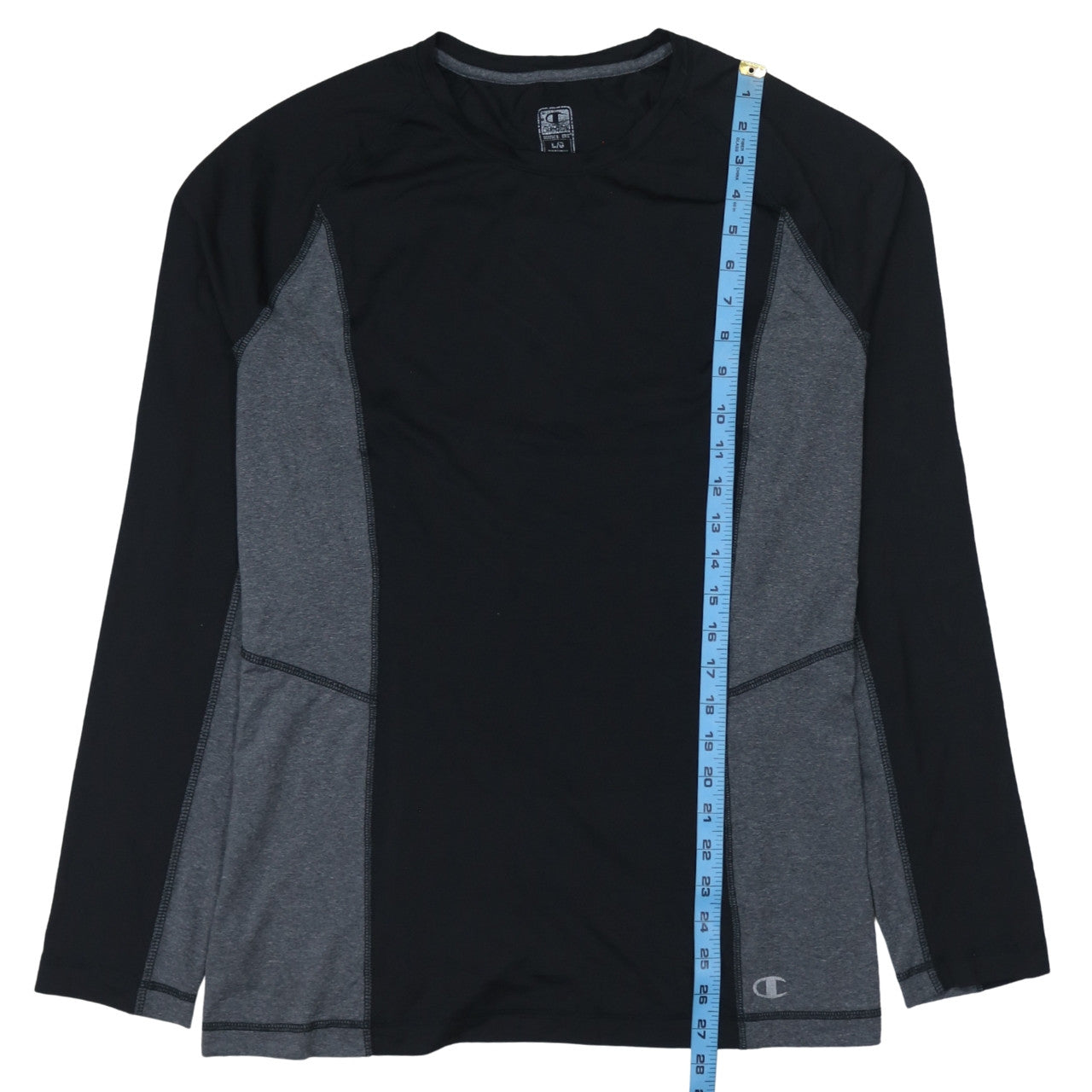 Champion Men’s Black Athletic Long Sleeve Training Top L